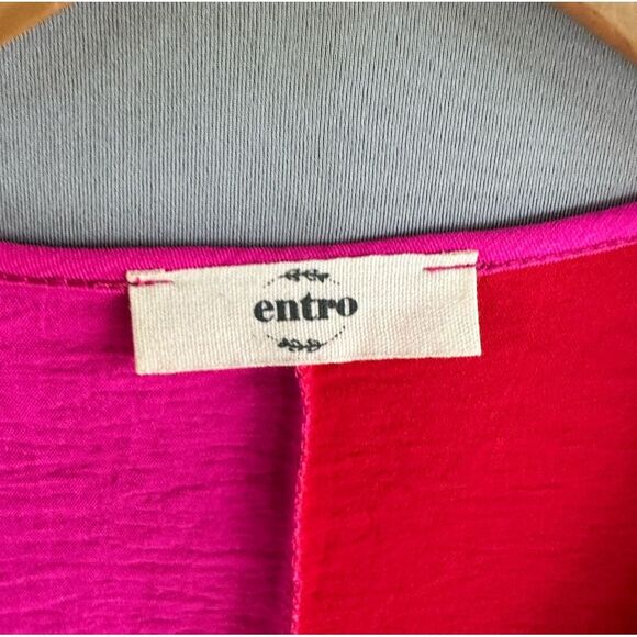 🎉5 for $45🎉 Entro top blouse shirt size M - Picture 4 of 7
